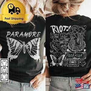 Paramore Doodle Art Shirt Retro Album Lyric Classic 2 Sided